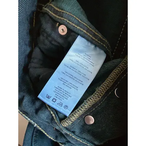 RE/DONE $285 High Rise Loose in Evergreen Dipped - 25