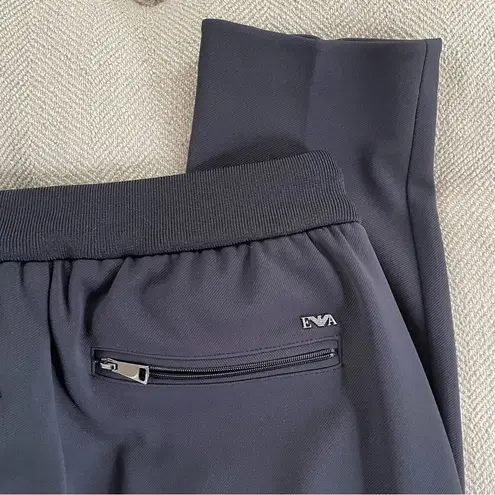 Emporio Armani Black Button Fly Crop Pants 44 8