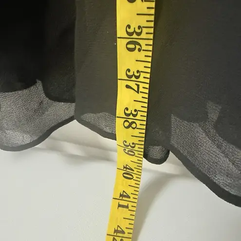 Scarlett Skirt Womens 12 Black Long Evening Occasion Wedding Fit Flare Career