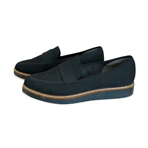Me Too Barrett Loafer Platform Slip On Shoe Womens Size 10 Black