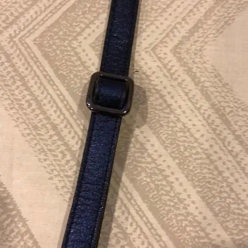 Mario Valentino  Blue Small Tassel Shoulder Bag