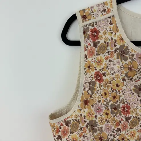 Madewell  Reversible Tie-Front Vest Top in Flora Field Size 12 Women's