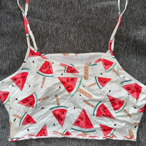 SheIn Watermelon Print Pajama Set