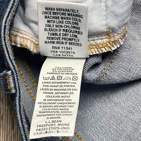 L.L Bean Classic Fit Jeans Size 12 Petite Blue