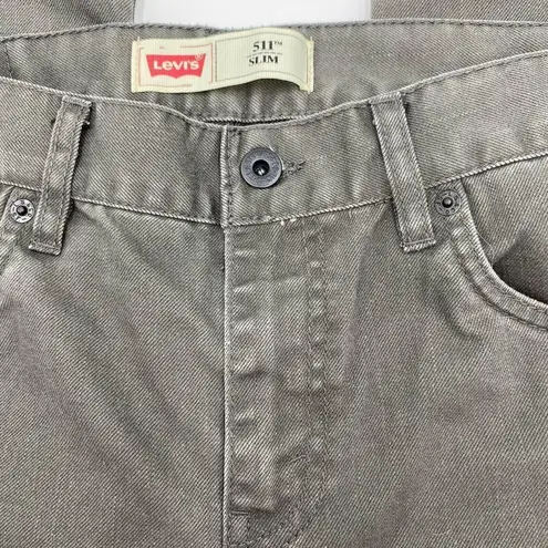 Levi's Levi’s 511 Slim Women’s Jeans Size 18 Regular 29x29 Dark Gray