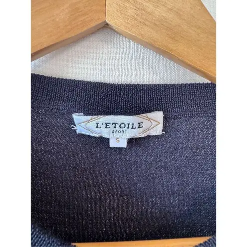 L'Etoile Sport Club Sweater in Blue Size Small