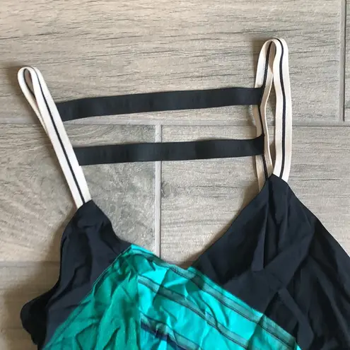 Palm Angels Miami track straps midi dress