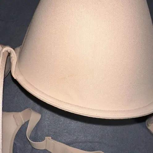 SKIMS Womens Beige MICA New Fit Everybody T-Shirt Demi Bra Sz 46 DDD BR-UWR-2294