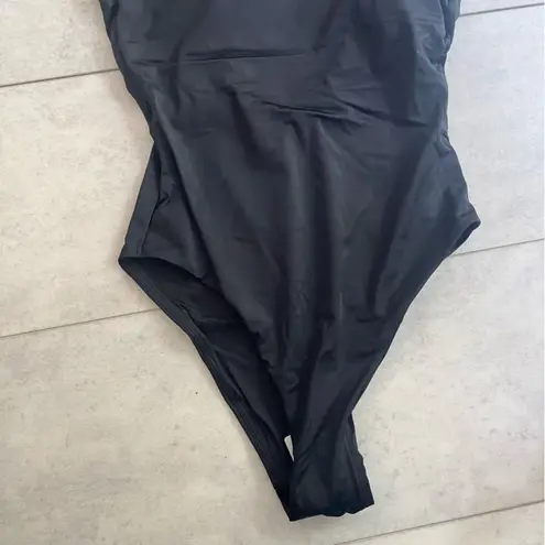 ANDIE NWT Swim Black Rockaway One Piece Medium Timeless Neutral Minimalist