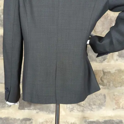 Classiques Entier Atelier Gray Blazer 100% Virgin Wool Woman's Size 10 - Image 8