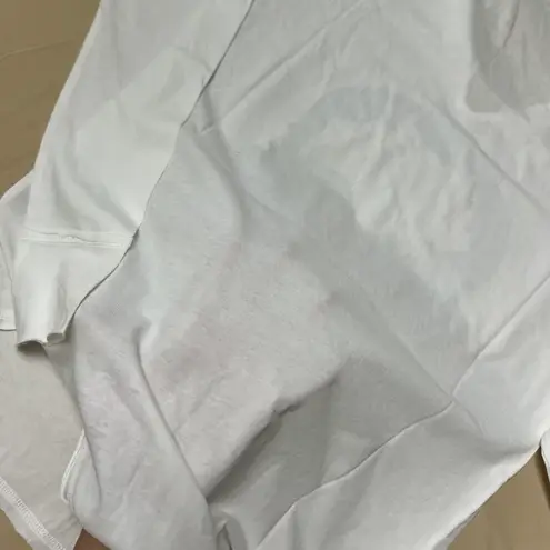 Zadig & Voltaire White Long Sleeve Scull Shirt