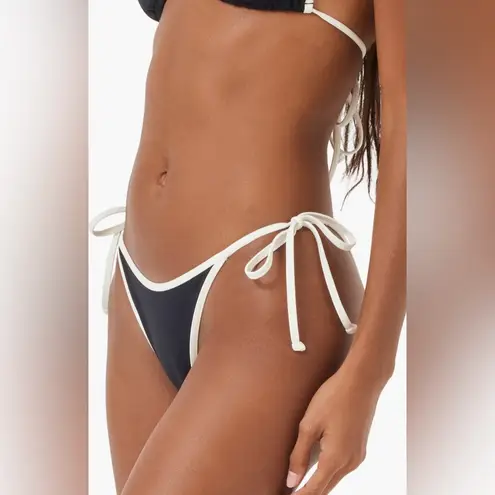l*space L* Triangle Bikini SET, Black/Cream, Small, $191 - Image 15