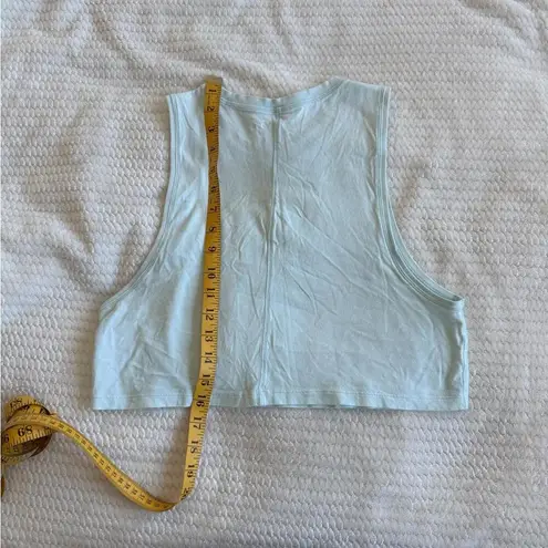 DSG Light Blue Crop Top Tank