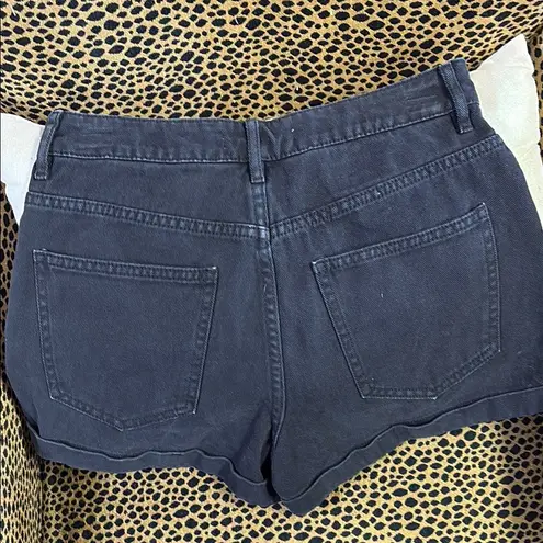 PacSun  Black Jean Shorts High-Waisted Classic