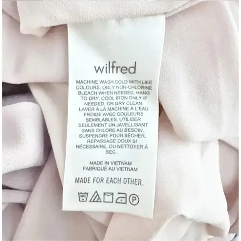 WILFRED x ARITZIA | Twirl Satin Accordion Pleated Skirt Mochi Pink Blush | 1X