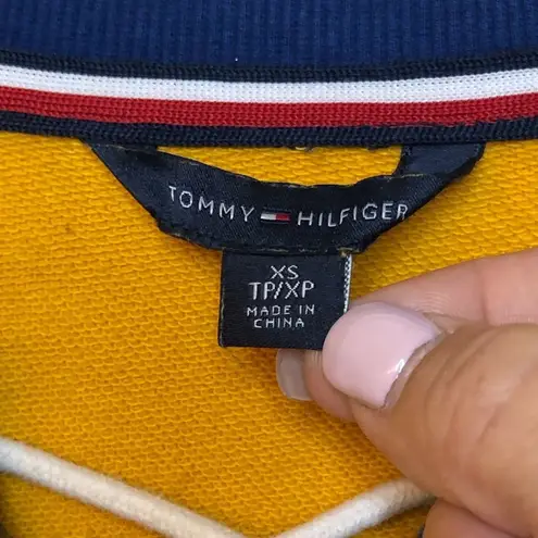 Tommy Hilfiger  Logo Lace-Up Sweater Dress size XS