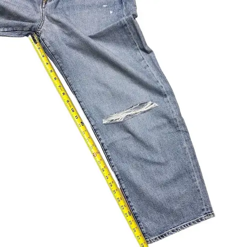 NWT Daily Blue Women's Mantra Wide Barrel Jeans Size 31 Relaxed Fit Blue Denim