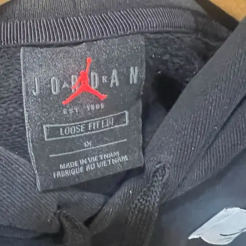 Jordan  Essentials Women’s Fleece Hoodie in Black Size 1X