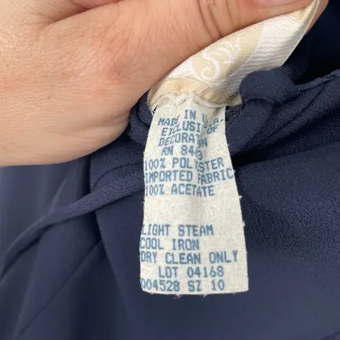 Watters and Watters Women's Navy Formal Evening Lace