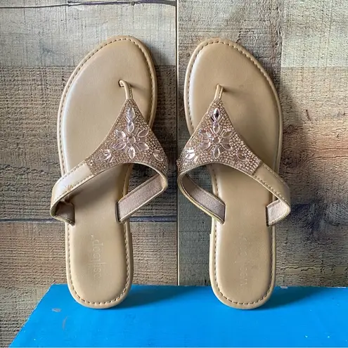 West Loop •Jeweled sandals by West | Loop• Size 7/8