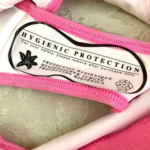 Solid & Striped The Lilo Bikini Bottom in Zigzag Watermelon Pink