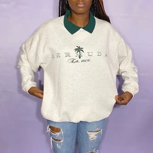 Bermuda Vtg College House  crewneck sweatshirt