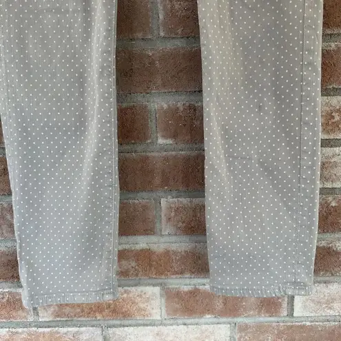 AG Adriano Goldschmied  Stevie Ankle Polka Dot Slim Straight Jeans