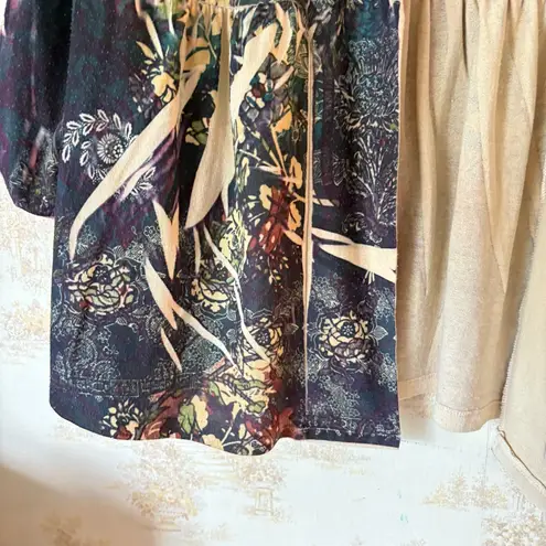 Vintage 90s y2k whimsigoth purple butterfly rhinestone bell sleeve cardigan 2X