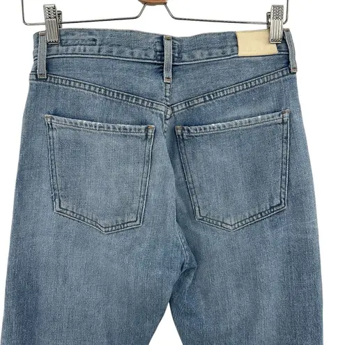 Citizens of Humanity  Liya High Rise Classic Fit‎ Jeans Torn Denim Blue Size 25