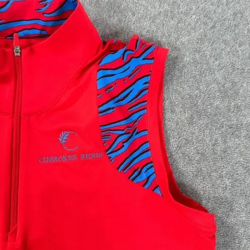 Cutter and Buck Annika Sleeveless Golf Shirt Size Medium Cherokee Ridge UPF 50+