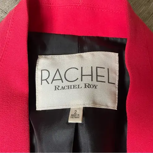Rachel Roy Red cropped blazer -