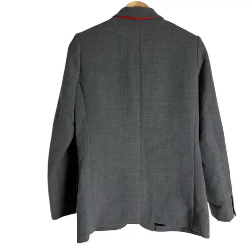 Marc by Marc Jacobs Gray Wool Two Button Office Blazer Jacket 4