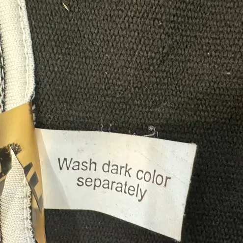 Helly Hansen women’s quarter zip long sleeve baselayer black white size large