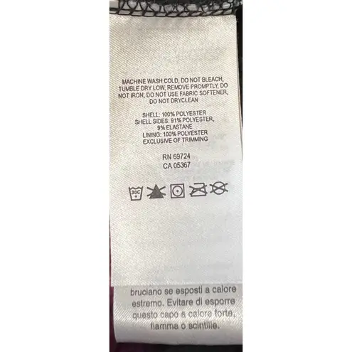 Columbia Women's Fleece Jacket Full Zip Up Plum Burgundy Black Outdoors Size L Purple