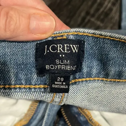 J.Crew  slim boyfriend’s jeans size 29 waist