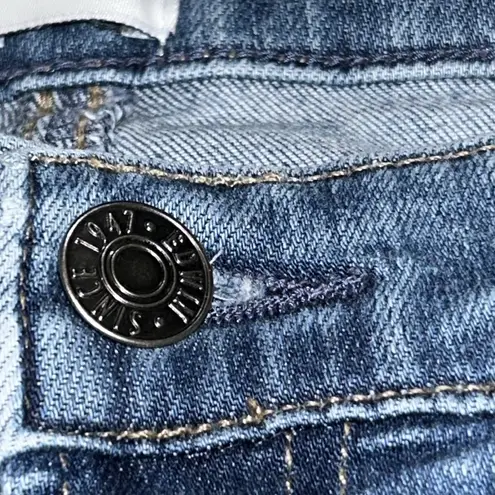 Woman’s Edwin Blue High Rise Bree Crop Jeans Classic Denim Size 30