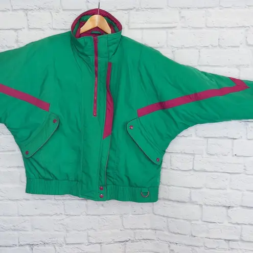Vintage 80s Paris Sports Club Ski Coat Size L