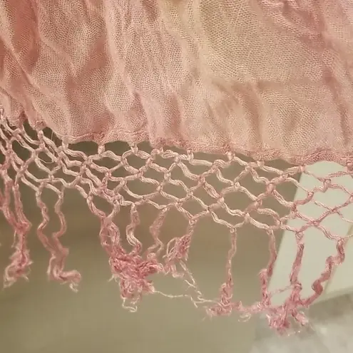 Gypsy 05 💕💕 Knotted Fringe Tie Dye Scarf Sarong