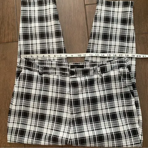 Forever 21 Black and White Plaid Check Pants size 2X