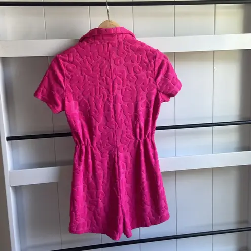 Pink mini romper. Xs