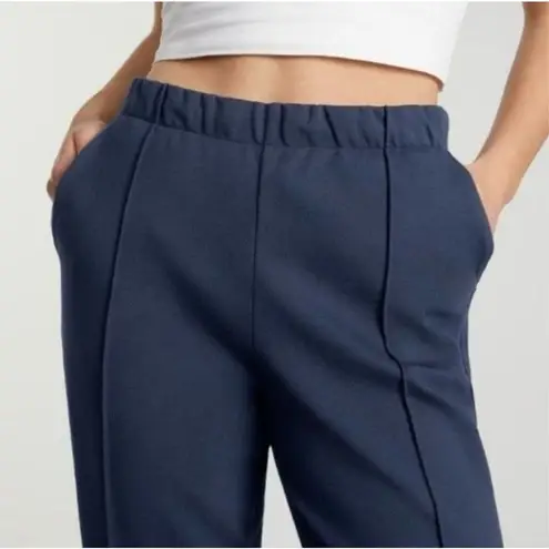 Everlane  The Dream Pant Navy Blue Women’s Size XXS Pull On Tapered Leg Trousers