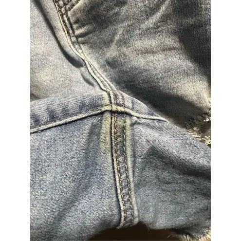 A Beautiful Soul Today Is Your Day Blue Jeans Shorts Woman’s Size 14