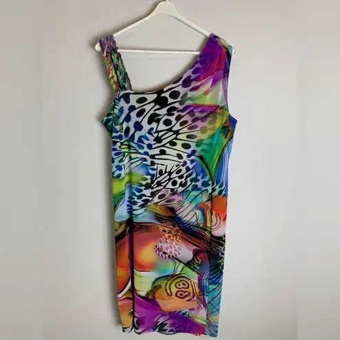 Jane Lushka: A playful, colorful dress adds a fun and vibrant touch to your outf Purple Size XL - Image 7
