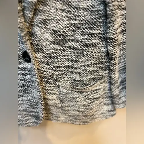 About A Girl Juniors Gray 3/4 Length Ruched Sleeve Button Sweater Cardigan XL