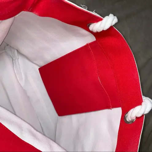 Boutique Large Striped Nautical Beach Bag