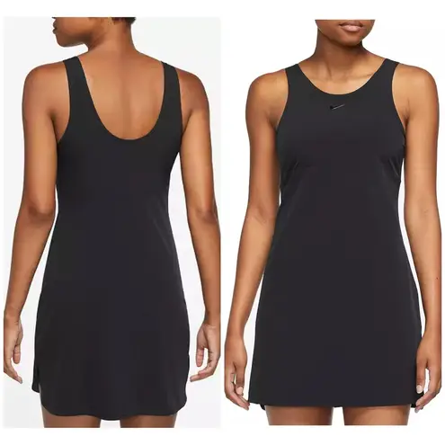 Nike NWT  dri fit tennis dress black medium