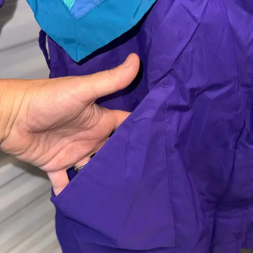 Reversible color, black purple and turquoise western 8 Jacket Size M Purple Teal Size M