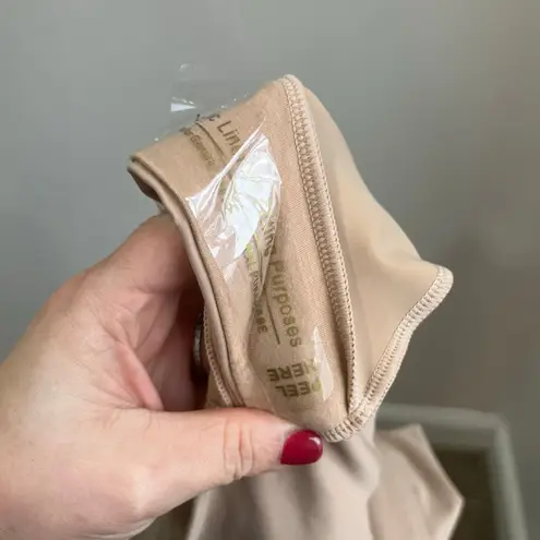 Honeylove SuperPower Shorts 1X Beige High Compression Sculpting Short No Straps