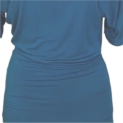 Lulus LULU’S teal green casual bodycon, low back lightweight dress in size small. EUC