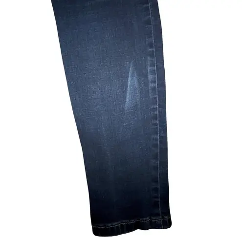 Ymi Jeans Women's Dark Blue Wash Sky High Skinny Modern Chic Size 7